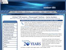 Tablet Screenshot of infoservusa.com